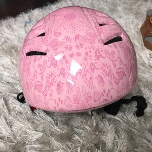 Girls Ski helmet (pink)